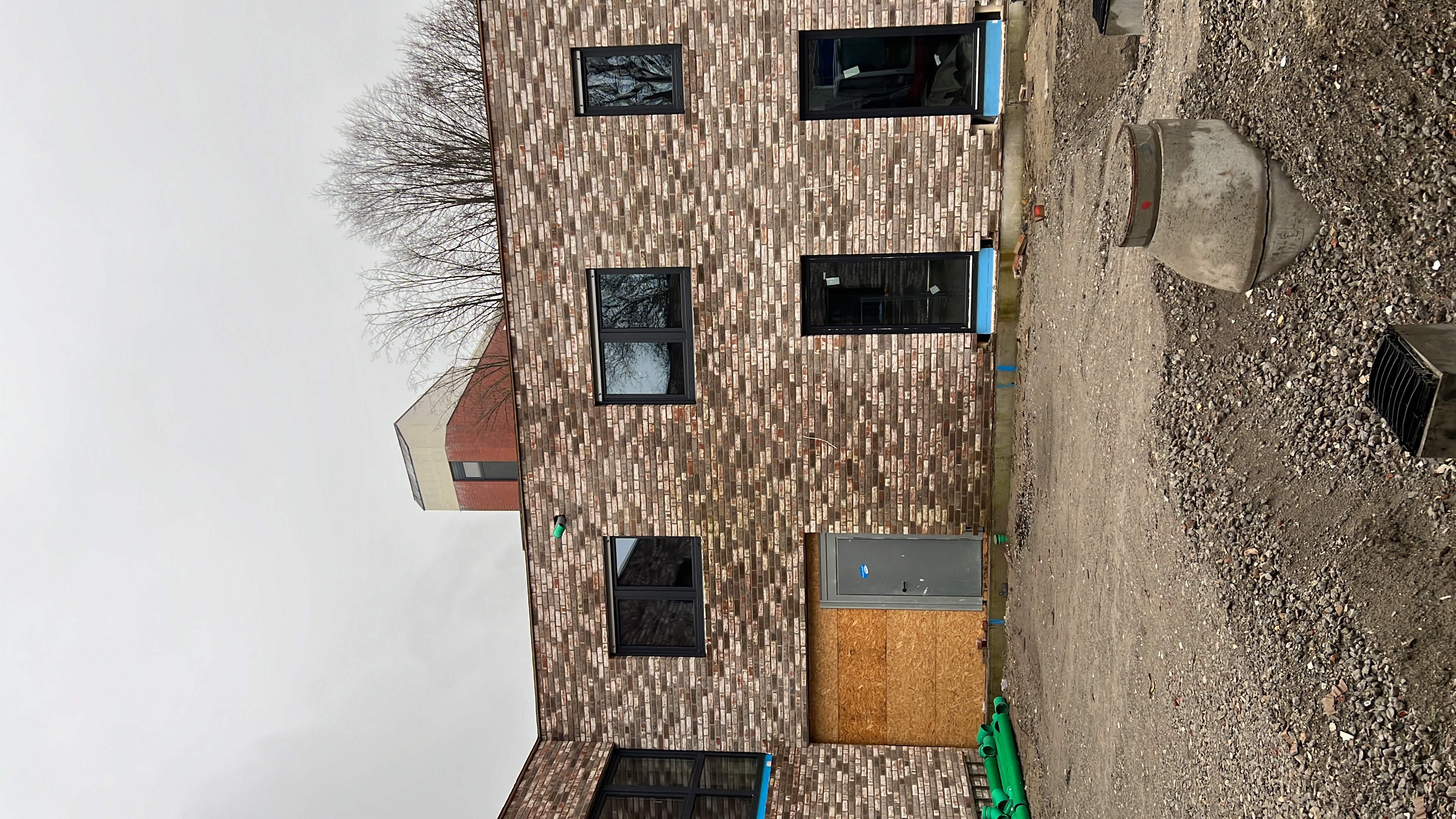 Fenster- und Türelemente im Neubau